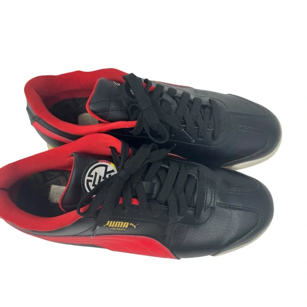 Puma Mens Roma Country Pack Black Shoes Size 8.5